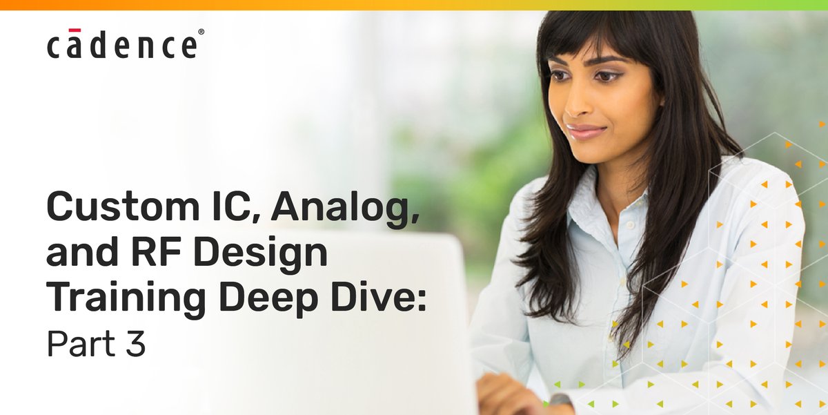 CadenceIndia's tweet image. In part 3 of the custom IC, analog, and RF design online training deep-dive, we take a closer look at the SKILL programming language.

Keep going on your #LearnWithCadence journey!

bit.ly/2FbicF4

#Cadence #OnlineTraining