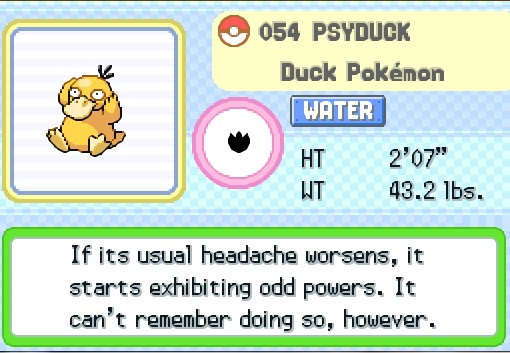 The pokemon spirit animal for migraineurs

#migraine #migraineawareness #migrainerelief #migrainessuck #migrainetherapy #psyduck