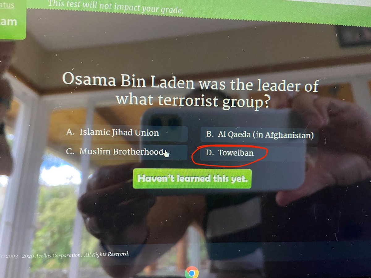 Apparently Acellus curriculum contains tons of racist history lessons and test questions. Here's are a few of the worst I've been sent so far. Wait to go with the vetting process on this one,  @HIDOE808!