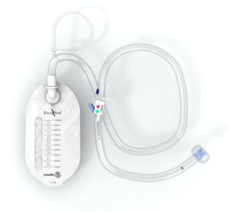 This would be inserted in your anus in case you get diarrhea, which is very common if we put you on antibiotics or just by being in a critical unit