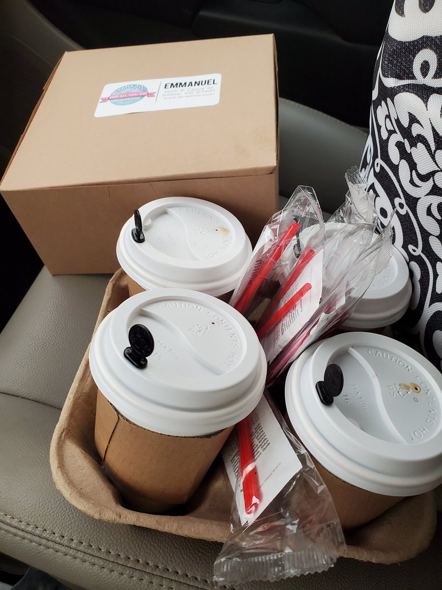 Covid can't kill kindness!  Thanks to Emmanuel church for showing support to teachers by handing out donuts and coffee!  Community support for education is alive and well!!