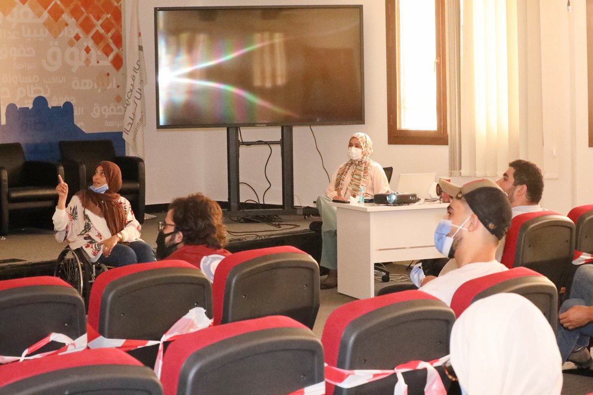 المفوضية الوطنية العليا للانتخابات (HNEC) (@lyhnec) on Twitter photo نظمت وحدة دعم الأشخاص ذوي الإعاقة بالمفوضية بالتنسيق مع اللجنة الفرعية (مصراتة) التابعة لـ@CcmceLy اليوم برنامجا تعاونيا لتبادل الخبرات حول وصول الأشخاص ذوي الإعاقة لمراكز الاقتراع وإجراء عملية التدقيق على المراكز المخصصة لهم، بمشاركة قسم التدريب بالمفوضية وبالتعاون مع <a href="/IFESLibya/">IFES Libya</a> نظمت وحدة دعم الأشخاص ذوي الإعاقة بالمفوضية بالتنسيق مع اللجنة الفرعية (مصراتة) التابعة لـ@CcmceLy اليوم برنامجا تعاونيا لتبادل الخبرات حول وصول الأشخاص ذوي الإعاقة لمراكز الاقتراع وإجراء عملية التدقيق على المراكز المخصصة لهم، بمشاركة قسم التدريب بالمفوضية وبالتعاون مع <a href="/IFESLibya/">IFES Libya</a>