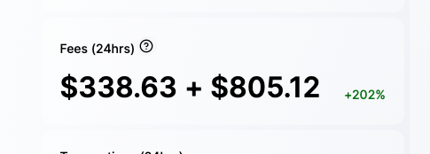 It looks every day better and better! <a href="/mooniswap/">Mooniswap</a> DAI-yCurve pool earned $338 from 0.3% pool fee and $805 from the price slippage! How do you like this #DeFi!?
mooniswap.info/pair/0x0e8f25f…
