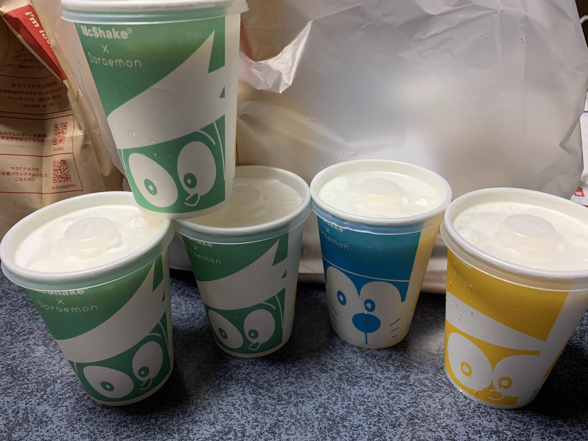@McDonaldsJapan 3/5がスネ夫… 