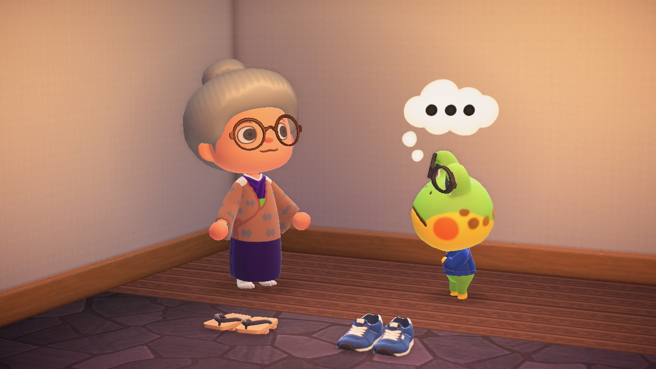 あつまれどうぶつの森で いじわるばあさん タリホーです