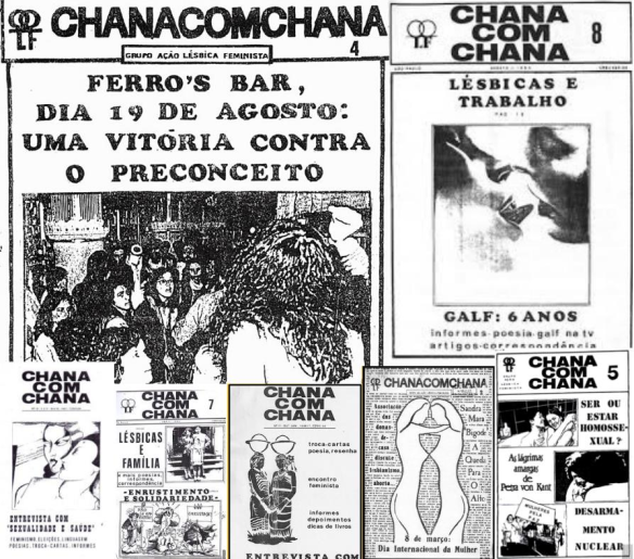 Samir Oliveira on Twitter: "Hoje é #DiaDoOrgulhoLésbico. Essa data existe  porque em 19 de agosto de 83 mulheres lésbicas ocuparam o Ferro's Bar em  protesto contra a proibição de venda do jornal