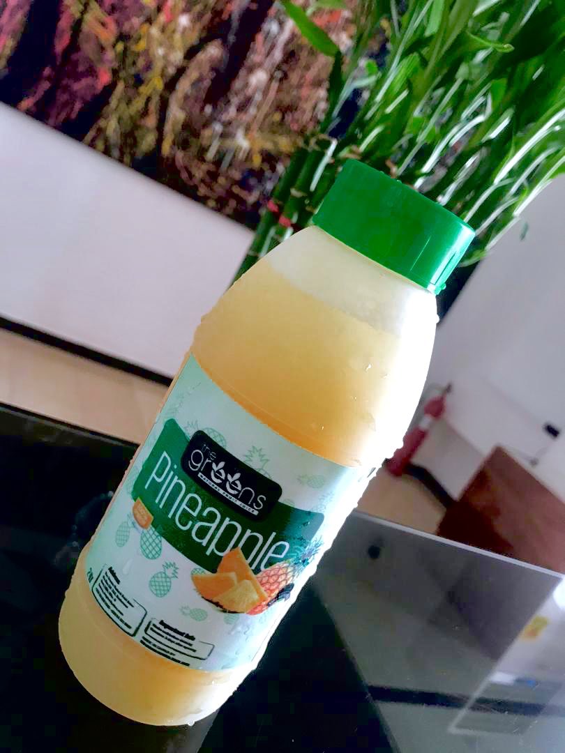 Pineapple contains an enzyme called bromelain..
This enzyme is found in the juice of pineapple and it helps in metabolizing protein which in turn helps burn away the excess belly fat..

#pineapple#juice#protein#excessfat#bromelain#thegreens#addinglife