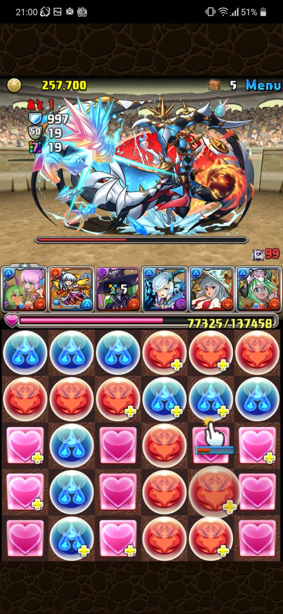 タソロー 強化後バージュリ 水着ウルド ﾄﾞｯﾄｻﾑﾗｲｵｰｶﾞ デビュー戦 レベル10 ｳﾞｫﾙｽｰﾝ バージュリと言えば去年の８月 裏異形を初めてクリアしたリーダー あれからまだ一年なんだな わずか一年でパズドラは色々あった 来年も想像もつかない