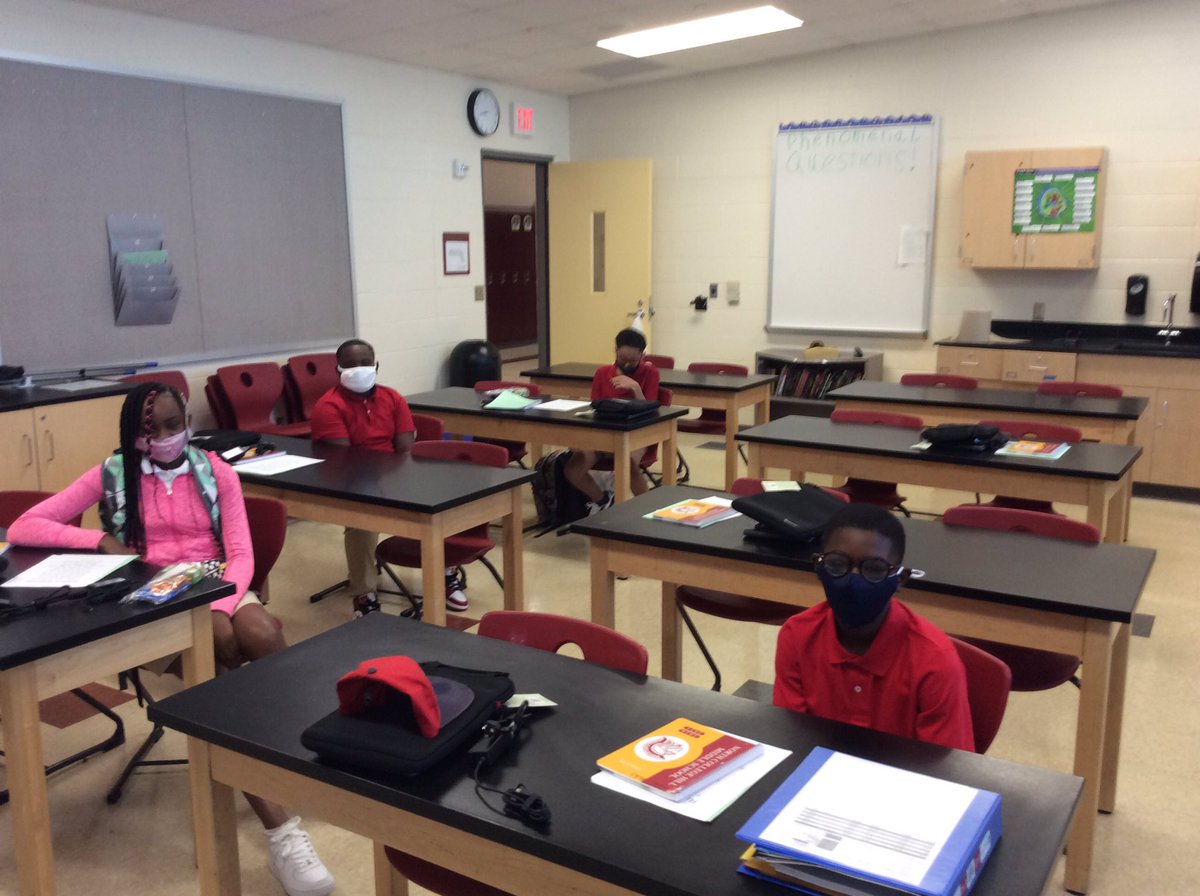 NCHSup's tweet photo. NCH Blended Model 2020-2021 school year. #SocialDistancing https://t.co/ITGh2ZC3Zh
