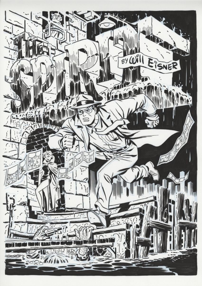 11. Will Eisner - another artist that is simply not higher because I need to read more of his stuff. Reading Contract with God I was blown away with how well it holds up. A man well ahead of his time that forever changed the medium of comics.