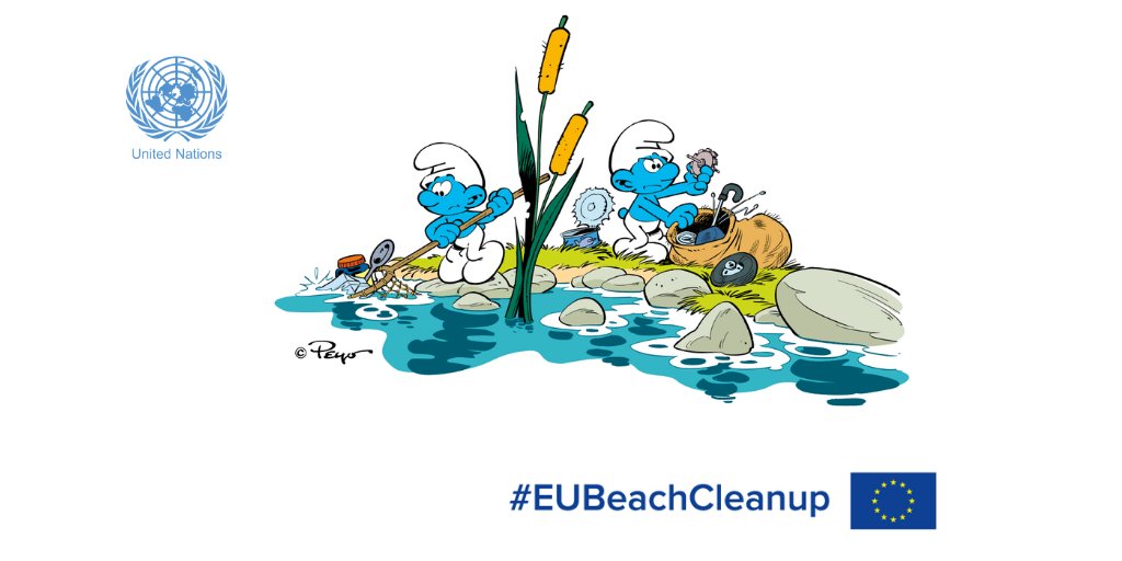UNinBrussels's tweet photo. This year the #EUBeachClean up goes digital!
Clean the beach 🏝 from your home 🏠, join the #EUBeachCleanup challenge! 4⃣ weeks of sustainable actions for a healthier #BluePlanet.
Because the #Ocean starts at your doorstep, and starts with you 💙 https://t.co/GisSLG3TPy