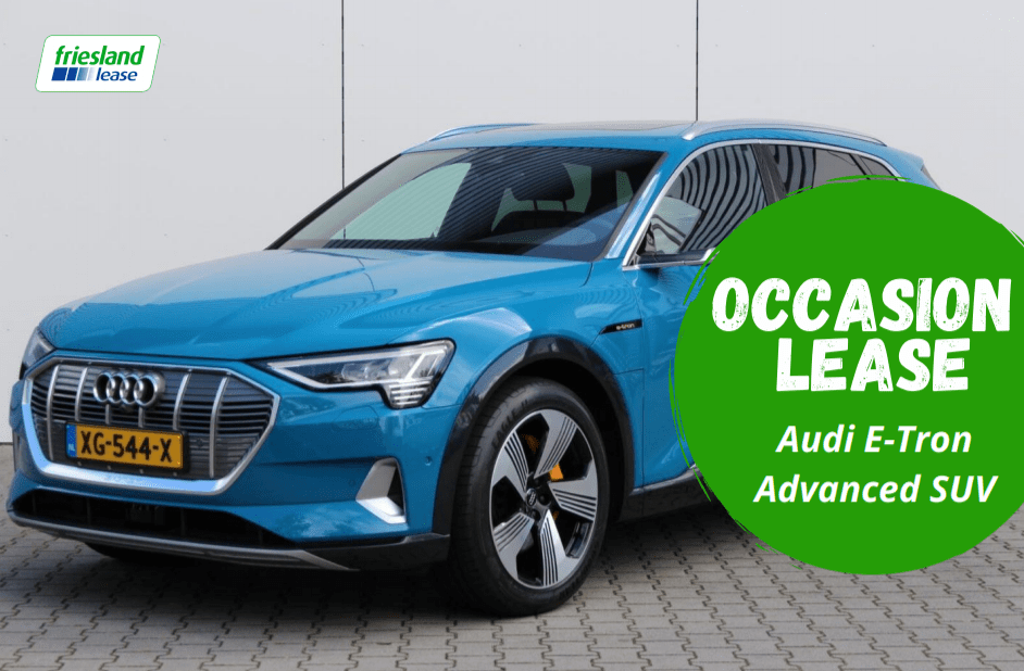 Direct rijden in de Audi E-Tron? Lease de Occasion Audi E-Tron SUV Advanced bij Friesland Lease. Met de E-tron bewijst Audi dat de toekomst van elektrisch rijden is gearriveerd. Stap over op elektrisch rijden en bestel de Occasion online! 
frieslandlease.nl/oplossingen/oc…