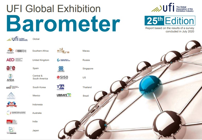 UFİ KÜRESEL FUAR ANALİZİ, Temmuz 2020'de sonuçlandırılan küresel bir araştırmaya dayanmaktadır. Küresel fuar endüstrisinin yanı sıra 20 ülke ve 5 beş toplu bölgesel bölge hakkında güncel bilgiler sunmaktadır. ufi.org/wp-content/upl…