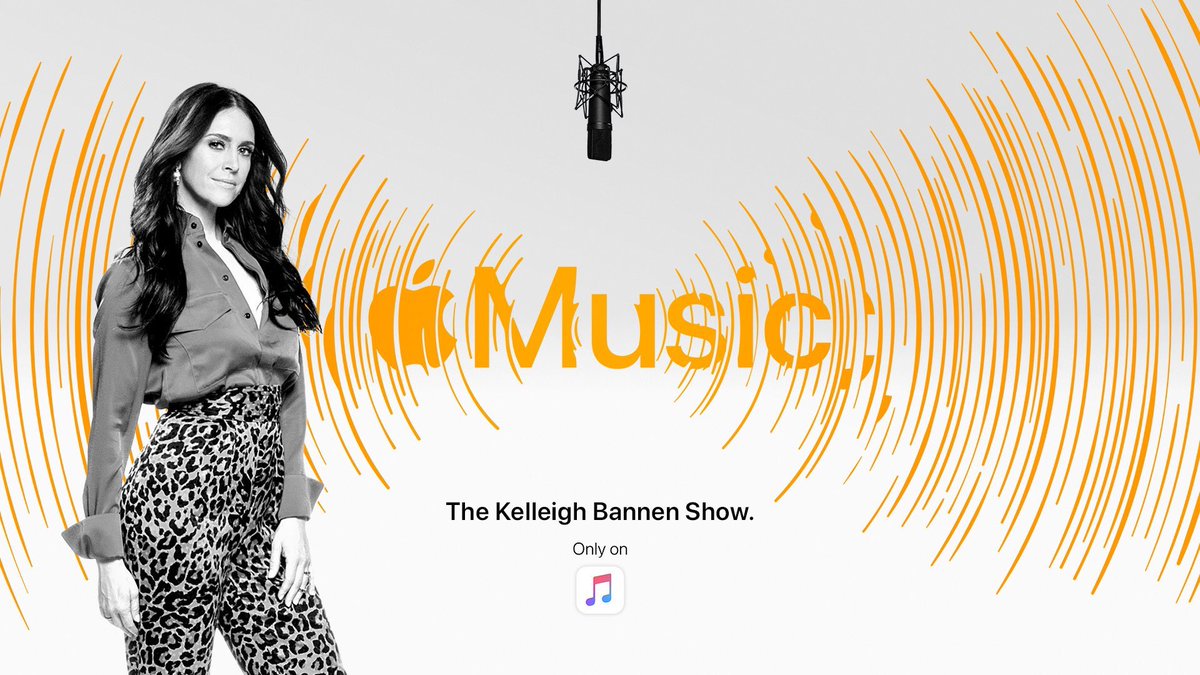 May Not Be A Morning Person But I aint missing Day 1 of the @kelleighbannen show on @AppleMusic !! So proud of you Kelleigh! #TheKelleighBannenShow