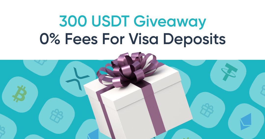 🎁 Deposit with 0% fee using your Visa card on @CEX_IO through August 23!

To celebrate it, we give away 300 $USDT!

To enter our #Giveaway, click on the link below and submit as many actions as you can to get more chances to win!

Enter now 👉 go.cex.io/300-usdt-givea…

Terms 👇