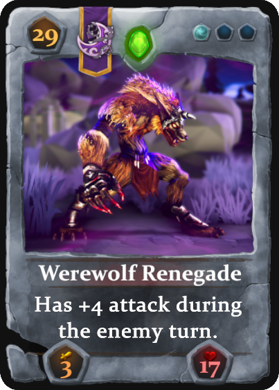 cardaclysm's tweet image. Werewolves are coming to the world of #Cardaclysm ! Stay tuned for more info about the upcoming update!

#indiegame @steam #cardgame #earlyaccess #strategy #cardbattler