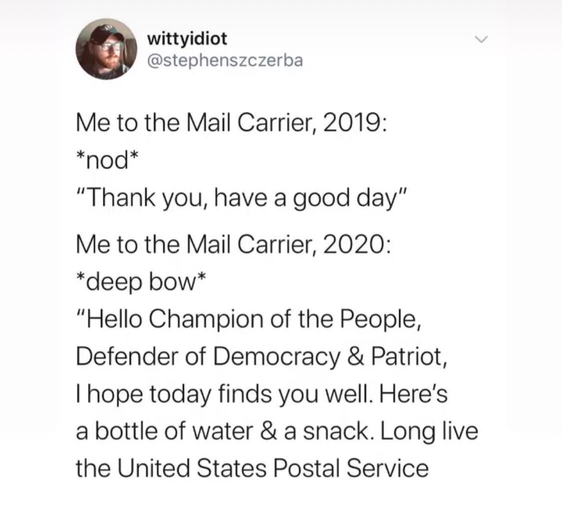 U.S. Postal Workers: Champions of the People, Defenders of Democracy!