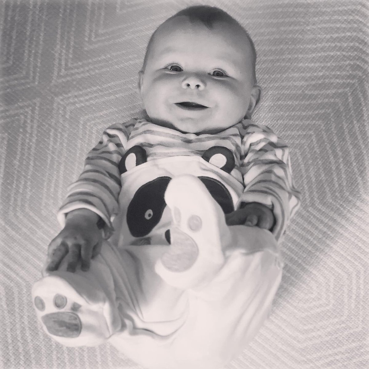 BecButler_'s tweet photo. Itโs my mummyโs birthday so she gets to dress me as a panda ๐ผ #parenting #mummygoals https://t.co/FICQHFj2FU
