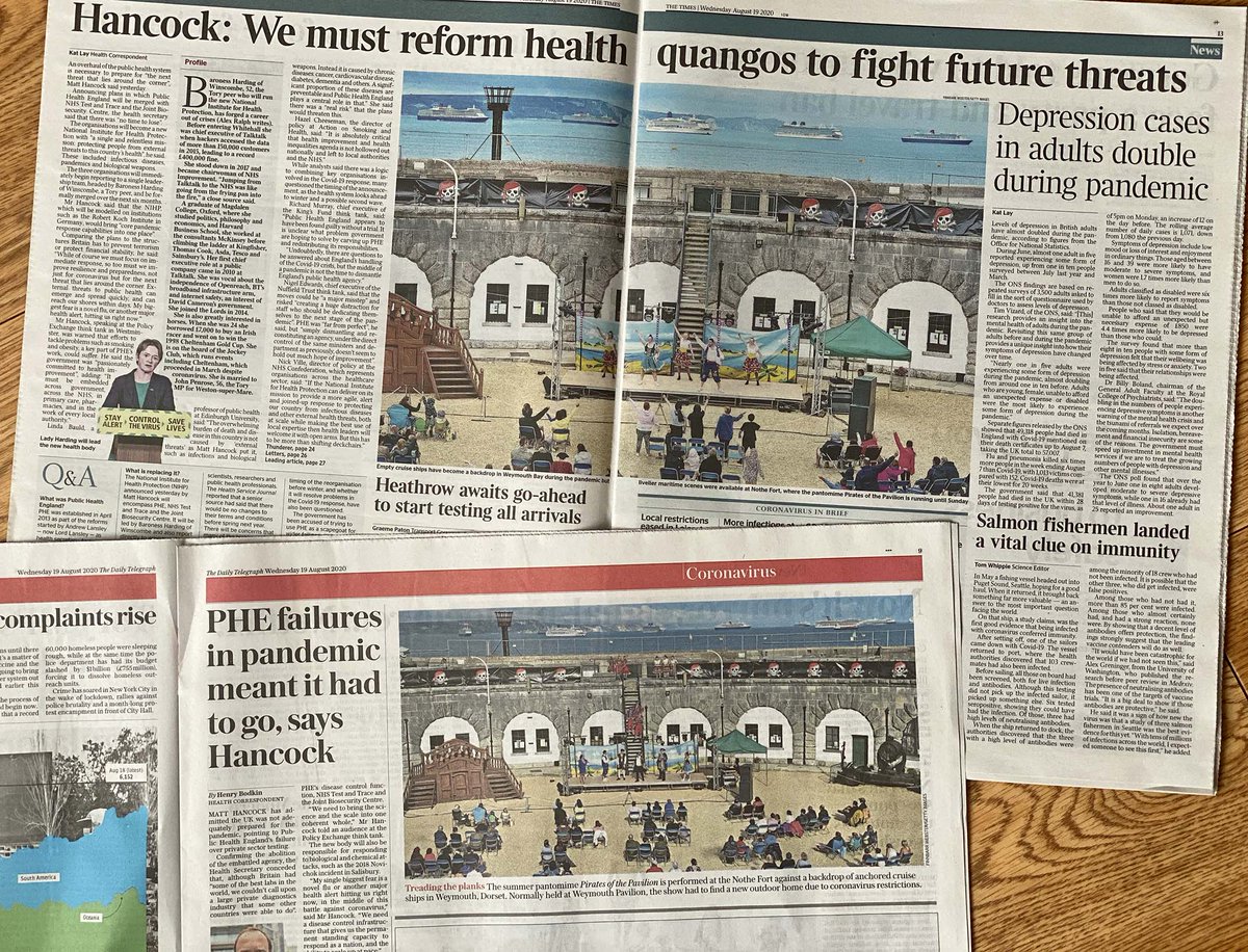 Finnbarr Webster (@finnbarrw) on Twitter photo Even happier to get the excellent production of Pirates of the Pavilion at the Nothe Fort in The Times and The Telegraph <a href="/NotheFort/">Nothe Fort 🏛</a> <a href="/MTMPanto/">Made to Measure Productions</a> <a href="/weymouthpanto/">Weymouth Panto</a> @PavilionPirates <a href="/weypavilion/">Weymouth Pavilion</a> #TheShowMustGoOn #theatre #outdoortheatre #Panto #SummerPanto #Pantomime Even happier to get the excellent production of Pirates of the Pavilion at the Nothe Fort in The Times and The Telegraph <a href="/NotheFort/">Nothe Fort 🏛</a> <a href="/MTMPanto/">Made to Measure Productions</a> <a href="/weymouthpanto/">Weymouth Panto</a> @PavilionPirates <a href="/weypavilion/">Weymouth Pavilion</a> #TheShowMustGoOn #theatre #outdoortheatre #Panto #SummerPanto #Pantomime