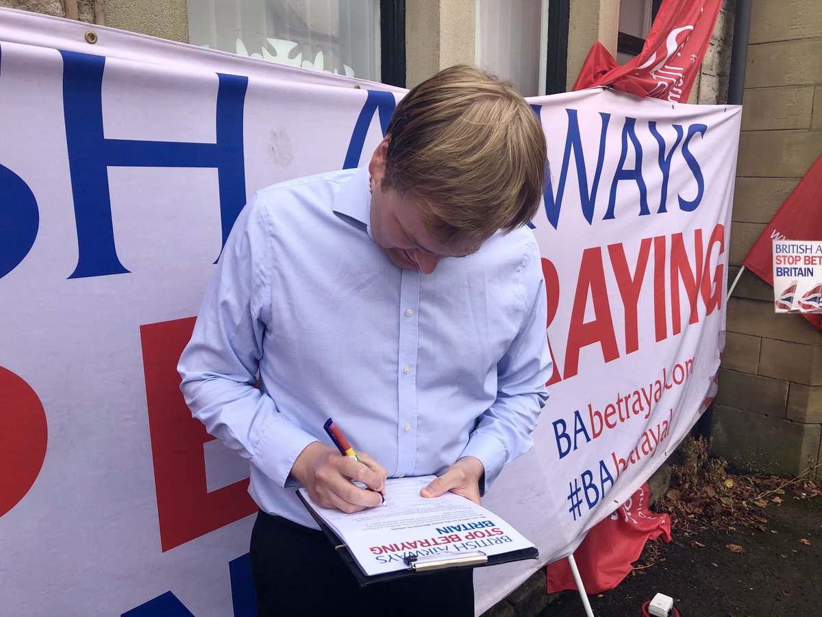 Unite_NorthWest's tweet photo. Thank you @William_Wragg for your support and for joining over 240 MP's in signing our pledge on @British_Airways landing slots.

#BABetrayal #TakeBackTheSlots https://t.co/2hlu0KJDCH