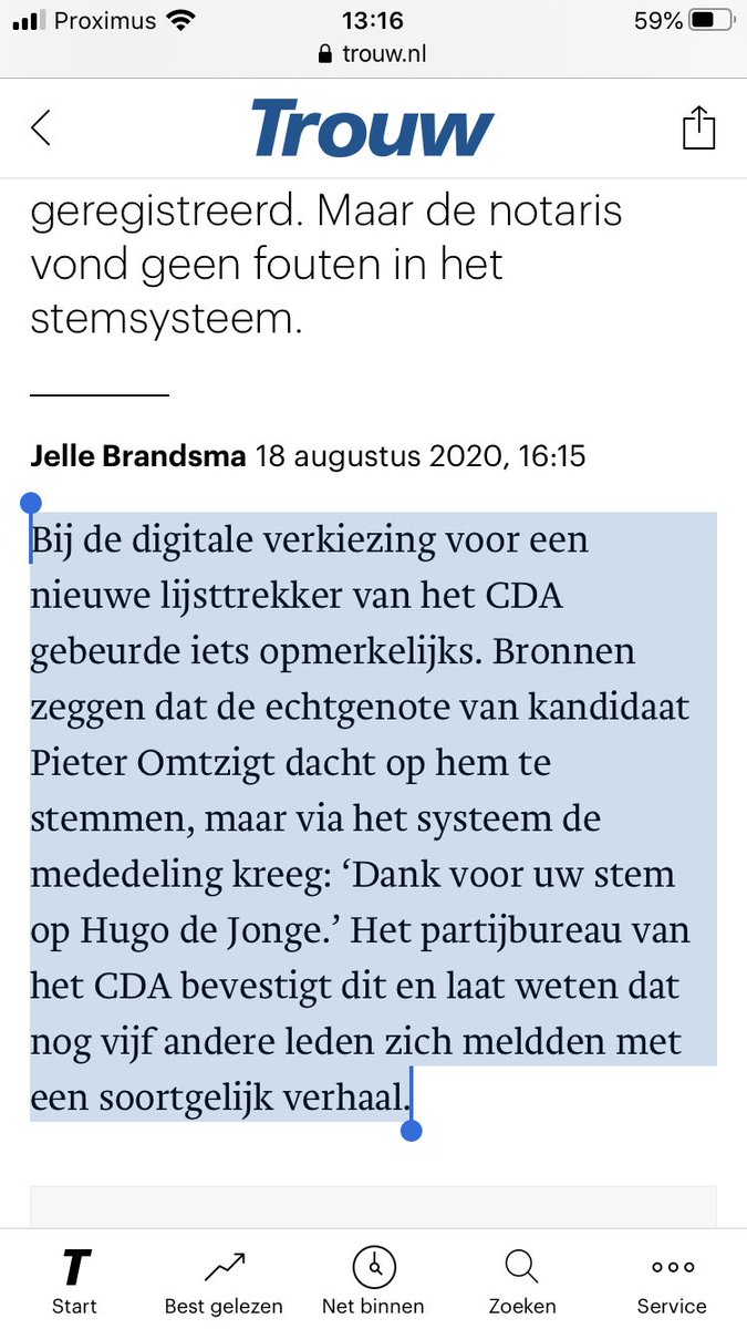 PGoldschmeding's tweet image. @cdavandaag @hugodejonge #peteromtzigt. Als er inderdaad meerdere mensen zijn die dit hebben gemeld dan zijn de verkiezingen onbetrouwbaar. #broncode onderzoek en onderzoek logging etc  is nodig. #dejonge  #hypocriet #Omtzigt #tweedekamer #doorgestokenkaart #vrouw is de held!