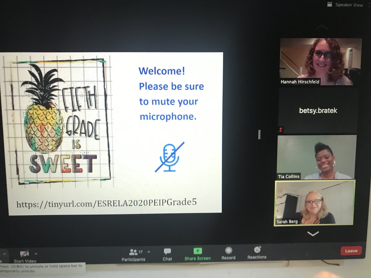 Our <a href="/PGCPSK5RELA/">PGCPSK5RELA</a> 5th grade team <a href="/MrsHirschfeld/">Hannah Hirschfeld</a> <a href="/TRCollins/">Tia Collins</a> <a href="/BergletNews/">Sarah Berg</a> has brought all of the energy to their <a href="/pgcps_peip/">PGCPS PEIP</a> session this morning, including island music to start us off. #PEIP2020