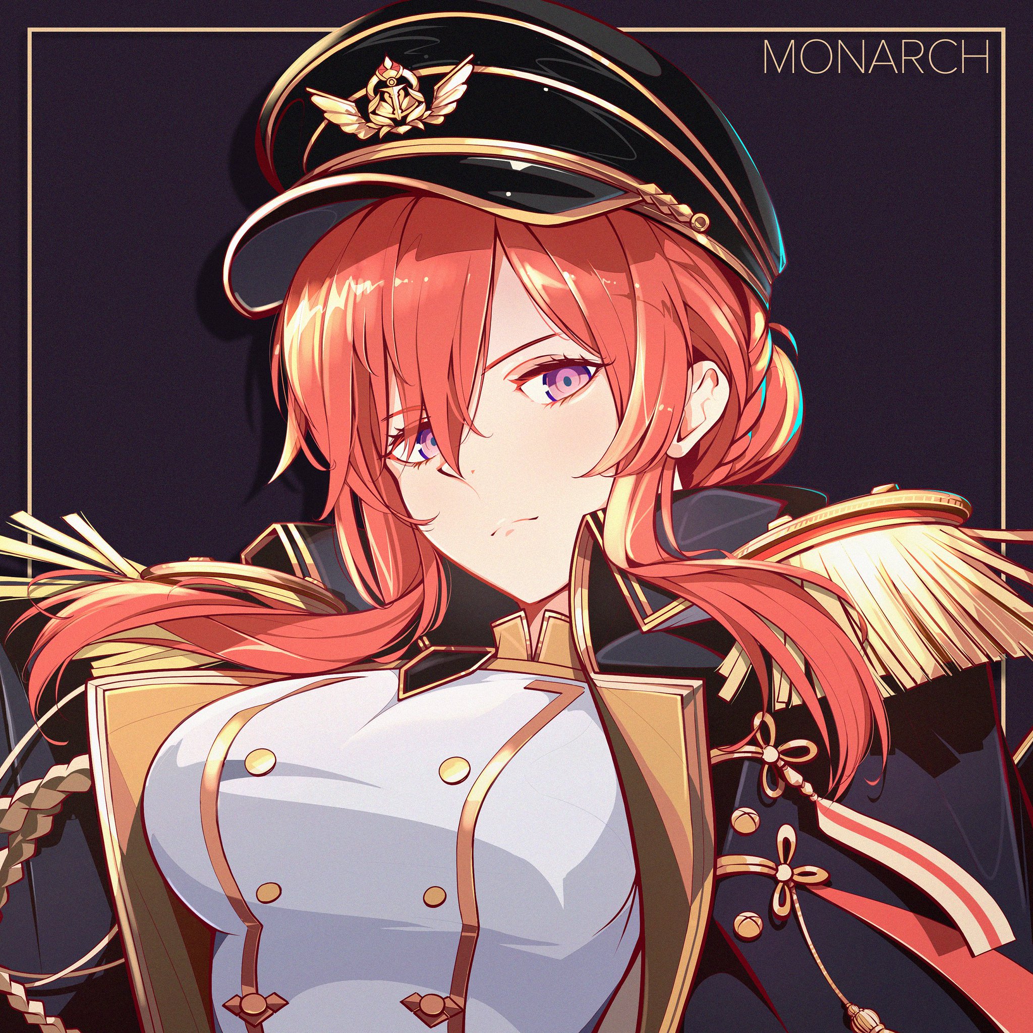 “HMS Monarch
#AzurLane #アズールレーン” .