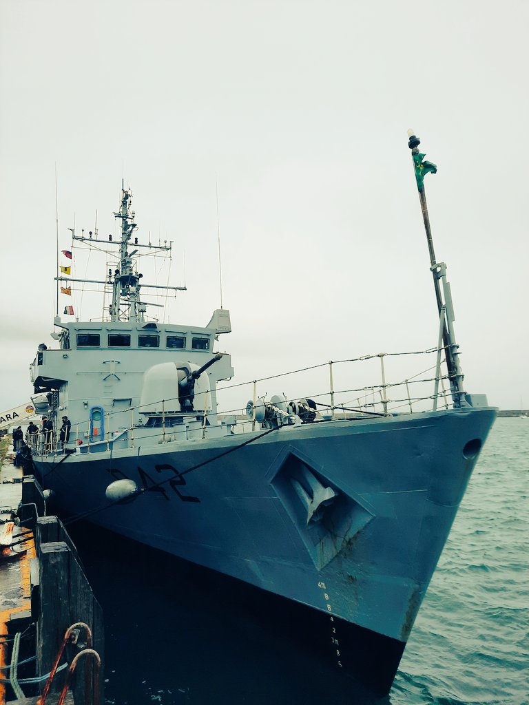 DFPRB's tweet photo. Thank you to the Captain and Crew of LE Ciara #P42 for their hospitality today.

Never has the wish for fair winds and following seas been so apt as they slipped from Dun Laoighre.

Check out @RyanTubridyShow or
https://t.co/yo5fqDBpaJ for why... https://t.co/f9svhEIrM0