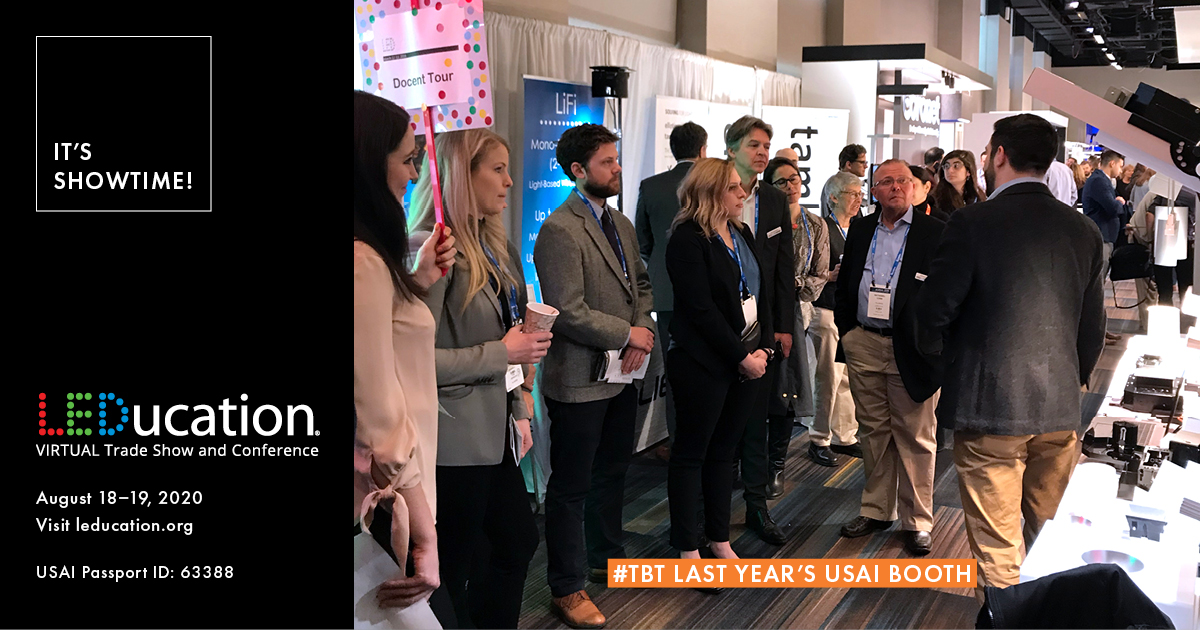 USAILighting's tweet photo. Last year’s LEDucation. We’ll get back there. Until then, visit our virtual booth at https://t.co/n4m04ox39r – Passport ID: 63388
.
.
.
#TBT #leducation2020 #flexiblespaces #architect #lightingdesign #lightingdesigner #LEDlights https://t.co/JoFvKEOuxA