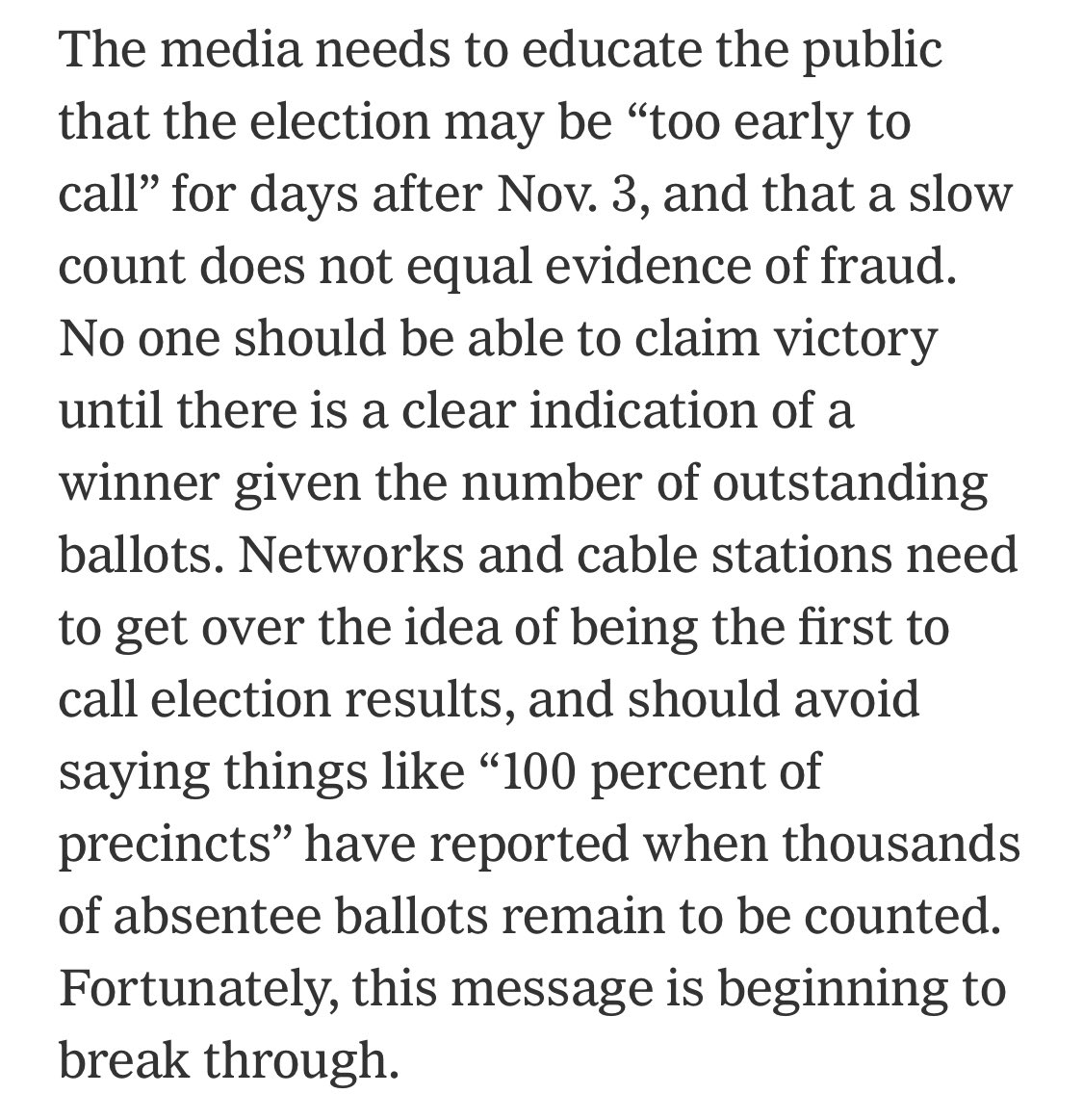 Interrupting our regularly scheduled Presidential Election Delegitimization Programming to bring you this public service announcement from  @rickhasen  https://www.nytimes.com/2020/08/19/opinion/trump-usps-mail-voting.html