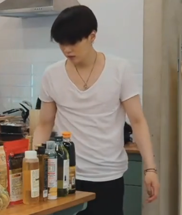 yoongi in the white shirt: a thread