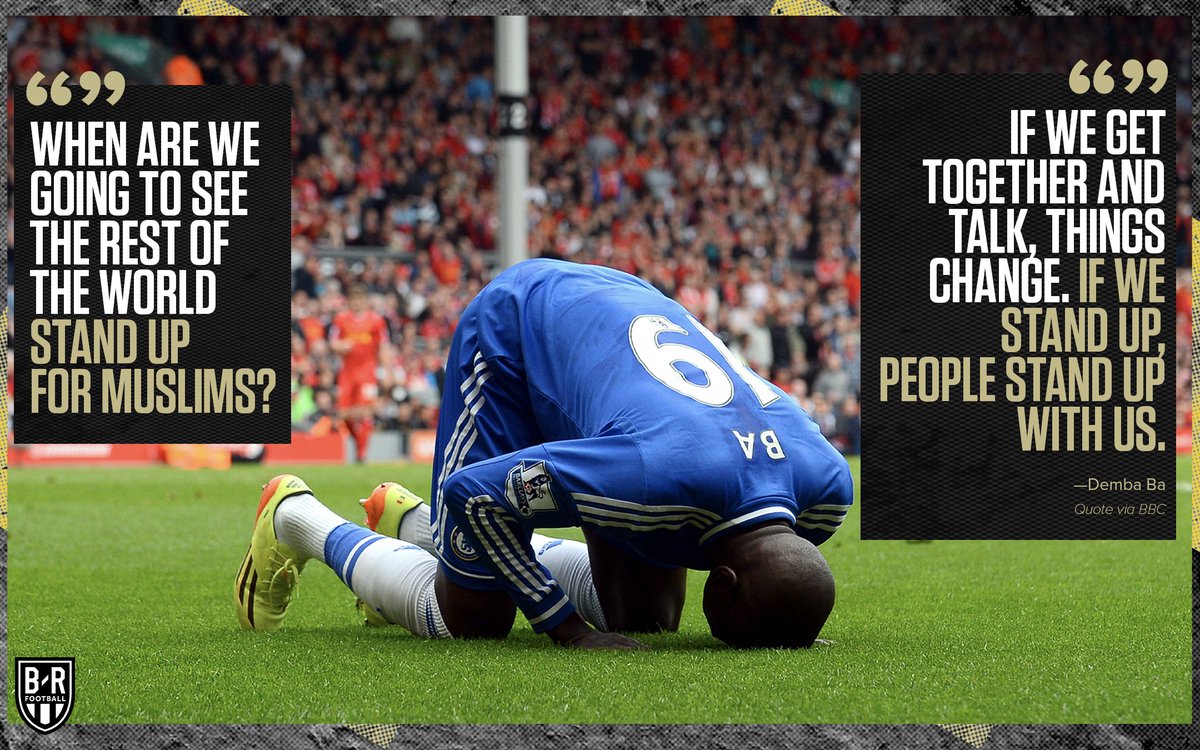 And now another high-profile player, Demba Ba, has added his voice to Ozil's: