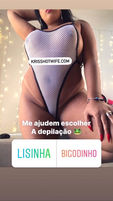 To nessa d&uacute;vida me ajudem  nos coment&aacute;rios a escolher!! https://t.co/AouwhWd2jS<a href="/tag/krisshotwife"class="tags"><span>#krisshotwife</span></a>