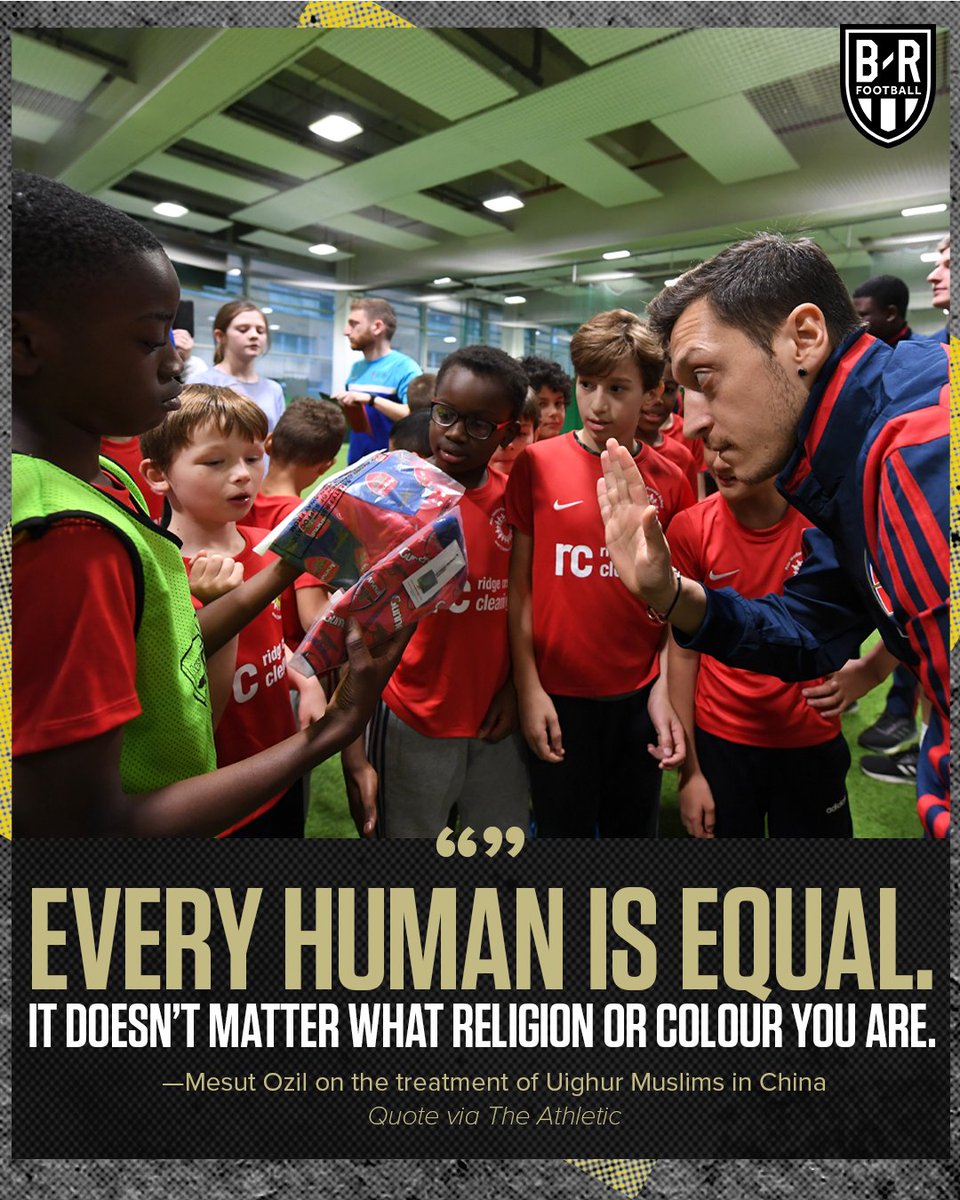 Despite the challenges he faces on and off the field, Ozil is fighting for equality.