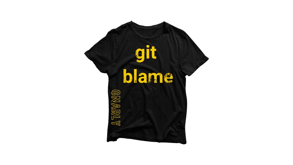GodfreyAtima's tweet image. Git blame t-shirt.

#git #gitblame