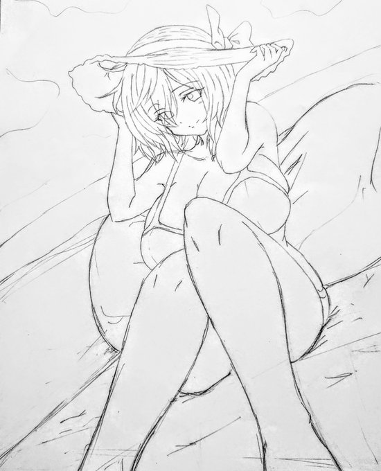 ちなみに元の絵はこんな感じです。 