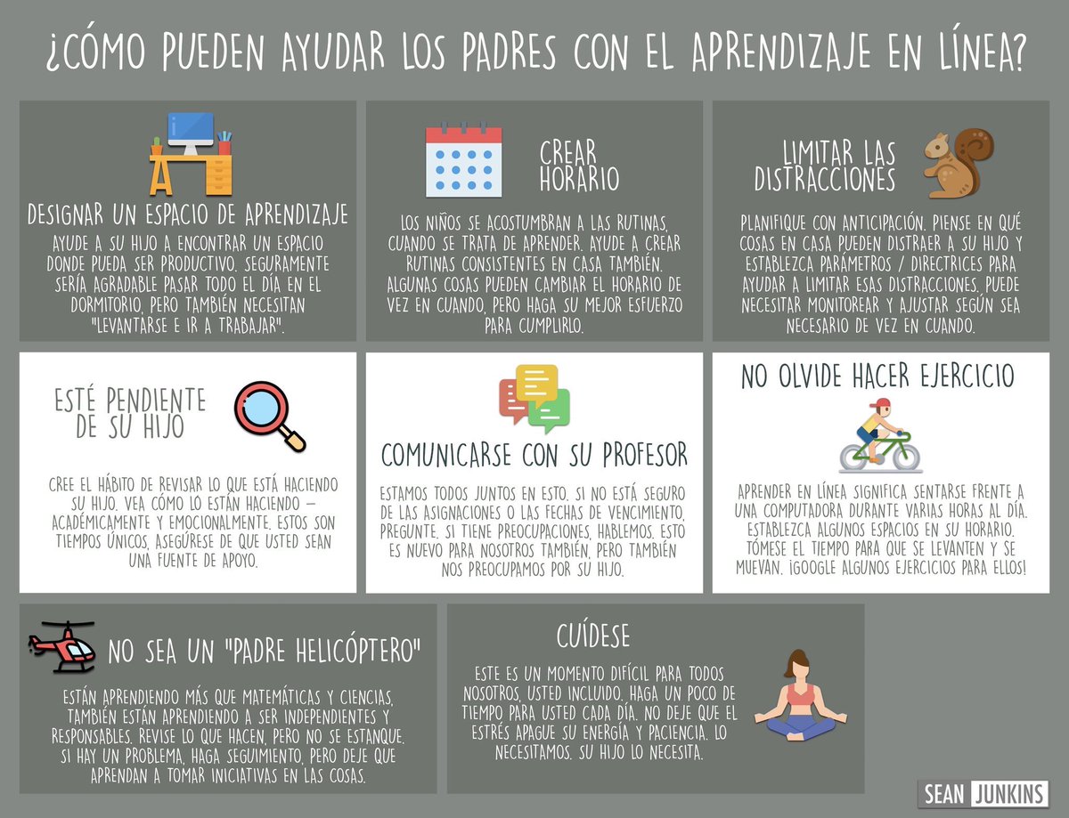 Dr. Roza Johnson (@roza_johnson) on Twitter photo How can parents help with online learning? 
¿Cómo pueden ayudar los padres con el aprendizaje en línea?
#dg58pride 
via Sean Junkins How can parents help with online learning? 
¿Cómo pueden ayudar los padres con el aprendizaje en línea?
#dg58pride 
via Sean Junkins