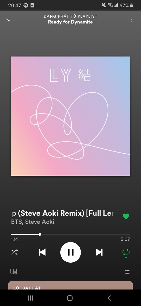 bts_stream_vn's tweet photo. Chia sẻ mn một tí là lúc tui add cái bài này vô thì nó chưa có tròn trăm đâu nó đang 99, 99+M. Vừa lên thông báo xong thì bài này đạt 100 triệu luôn. 😂😂😂

Ready for Dynamite 
#MTVhottest BTS @BTS_twt https://t.co/CkDQ3ohYbI