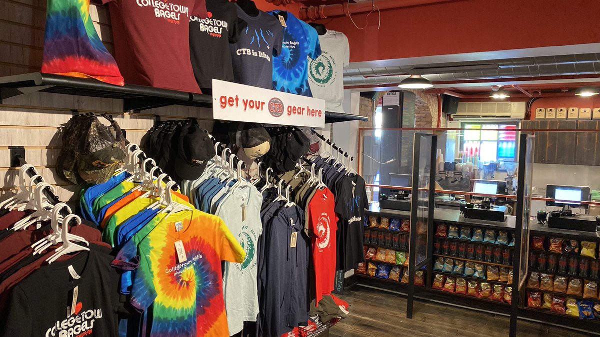 14850dining's tweet photo. Congratulations to Collegetown Bagels on their shiny new cafe, which opened this morning at 420 College Ave! #twithaca 

Read about it at https://t.co/JAiU2X0gSW https://t.co/EG4N3tJo0H