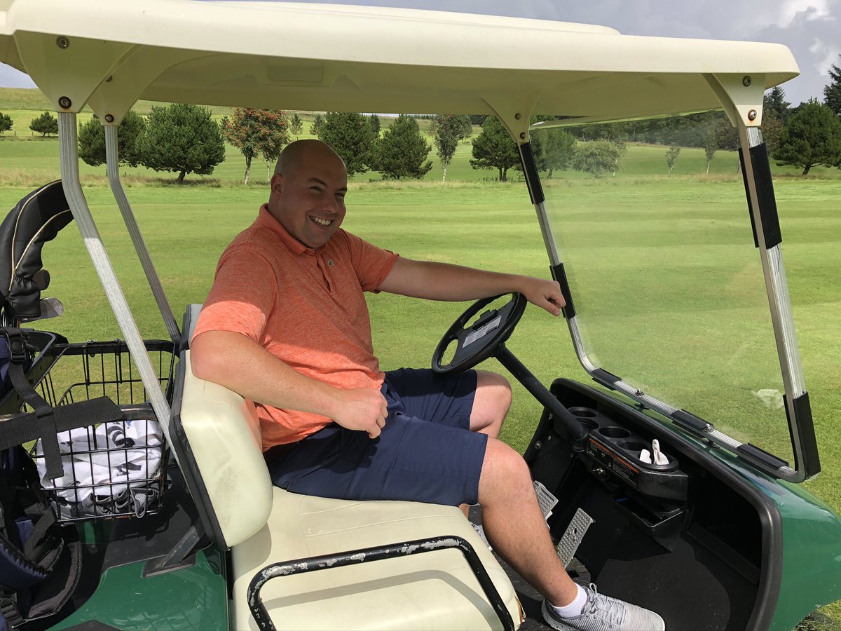 Bru_sterRooster's tweet photo. Team meeting @WestLintonGolf
All square on 17, then lose by 2 holes!
Well played @scottf265 deserved winner on the day-fantastic chip in birdie on 17th hole 👏🏼👏🏼 #QualityShot #BrokenFoot
Course looking good @stufergusonmg & team, cracking shoulder injury @ConMcallisterGK 😱 https://t.co/E2Ca410Iw8