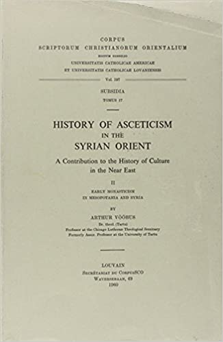 I dwell in particular on the idea that SC is particularly "ascetic." The primary early scholar to study SC asceticism was Arthur Vööbus, who argued that Syriac Christian asceticism is particularly "Jewish," and even more particularly, related to the DSS. 30