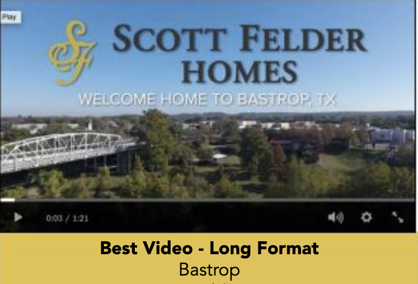 Scott_Felder's tweet photo. And the winner is... Scott Felder Homesโ! ๐ We are thrilled to have taken home the following titles from the Home Builders Association of Greater Austin, 2020 MAX (Marketing & Advertising Excellence) Awards! #ATX #AustinHomeBuilder https://t.co/HUMUnd6qjF
