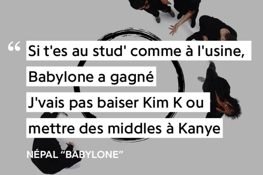 KKSHISENSE8 : La deuxième phase est une critique qui porte sur les artistes travaillant de telle façon à proposer quelque chose d'industriel et non leur artIl critique alors la démarche de ces rappeurs, le 'fast-rap' ains que le clout rap (conquête de popularité médiatique)