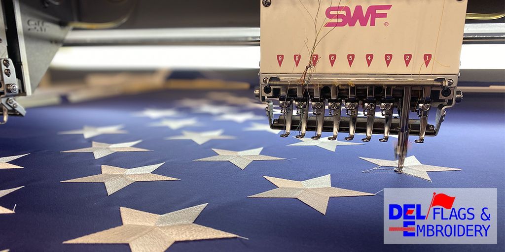 delflags's tweet image. We want to see your flag and embroidery photos this #WorldPhotoDay
#DELFlags