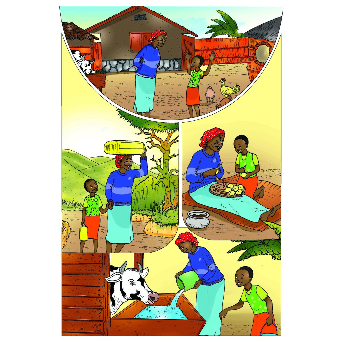 RVCreative_rw's tweet photo. Project: Comic book illustration 
Client: ImagineWe Rwanda 
#Illustration and Design
#CreativityIsanAdventure https://t.co/496YcKYwLa