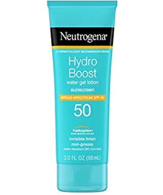 Skin cancer is also real and sunscreen can help you. I will recommend Neutrogena hydro boost sunscreen because it isn't greasy and it has a watery feel. It will quickly dissolve into your skin.Apply every two hours (the weather is hot) whether indoors or outdoors.