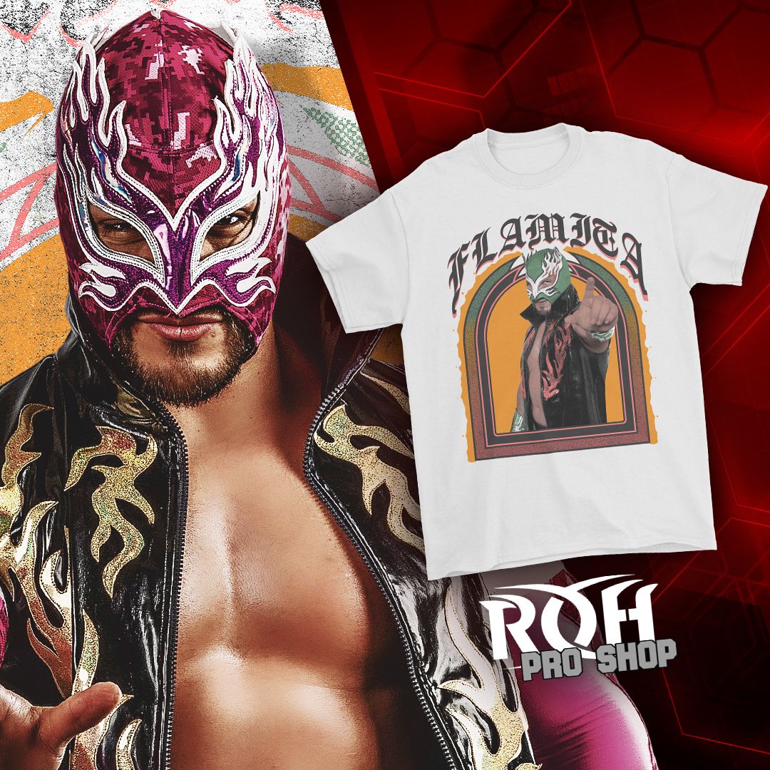 ringofhonor's tweet photo. NEW MEXISQUAD T-SHIRTS AVAILABLE NOW AT THE ROH PRO SHOP

•COLLECT ALL THREE•

BANDIDO "VERANO" T-SHIRT
https://t.co/n4r0EdsRaO

FLAMITA "VERANO" T-SHIRT
https://t.co/pSzWVYr2WO

REY HORUS "VERANO" T-SHIRT
https://t.co/We2OSvSJ8Q

@bandidowrestler @rey_horus @flamita_dtu https://t.co/GTKCgv9P4Z