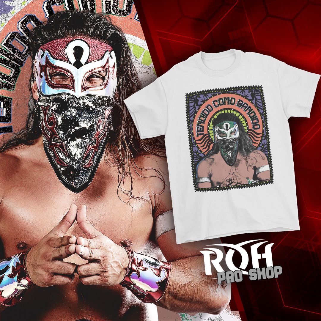 ringofhonor's tweet photo. NEW MEXISQUAD T-SHIRTS AVAILABLE NOW AT THE ROH PRO SHOP

•COLLECT ALL THREE•

BANDIDO "VERANO" T-SHIRT
https://t.co/n4r0EdsRaO

FLAMITA "VERANO" T-SHIRT
https://t.co/pSzWVYr2WO

REY HORUS "VERANO" T-SHIRT
https://t.co/We2OSvSJ8Q

@bandidowrestler @rey_horus @flamita_dtu https://t.co/GTKCgv9P4Z