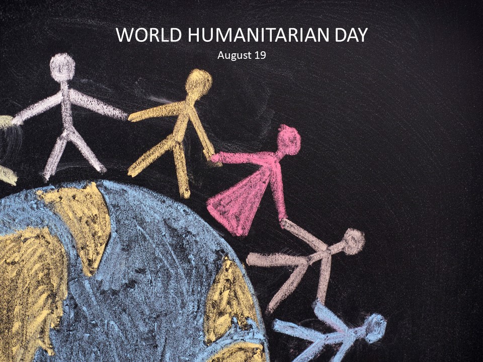 TheCHAUSA's tweet photo. This is the 11th World Humanitarian Day. Since August 19, 2003, we remember all the humanitarians who have been killed, injured, detained, kidnapped or otherwise prevented from carrying out their life-saving duties. 
#RealLifeHeroes #WHD2020 #CatholicHealth #CatholicCares https://t.co/XKnov1BII8