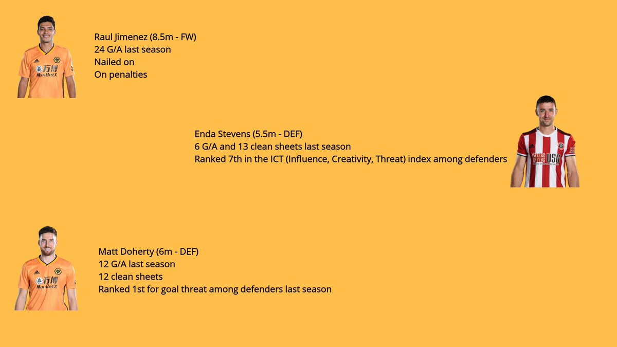 WOLVERHAMPTON  @Wolves and SHEFFIELD UNITED  @SheffieldUnited